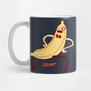 Dapper Banana Squat Mug